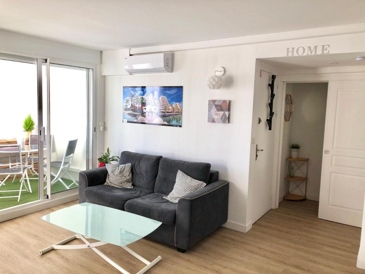 Appartement T2 De 40M2 Refait A Neuf Pour Vous ! Climatise La Grande-Motte Buitenkant foto